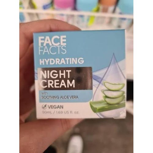 Hydrating Night Cream with Aloe Vera - 50ml