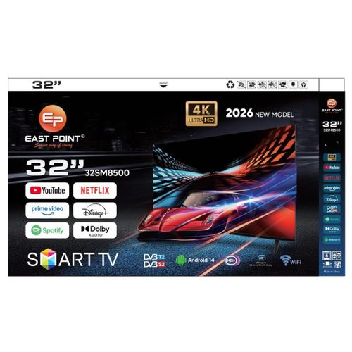 TV 32 EP ANDROID/WIFI - DÉCODEUR INTÉGRÉ