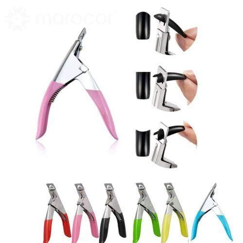 Coupe-ongles professionnels pour pinces acryliques, coupe-bordures, coupe-ongles pour faux ongles, outils de manucure et pédicure