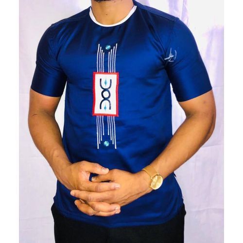 Chemise Brodée Mélange Pagne