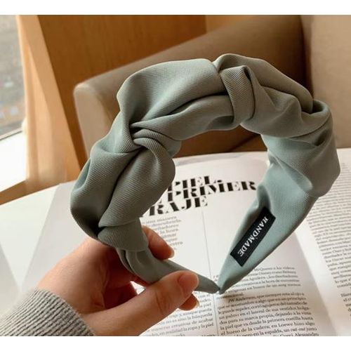 Bandeau à cheveux couleur grise