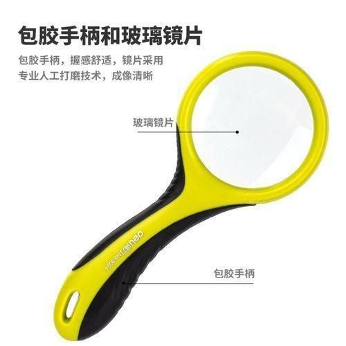 Noubelle Loupe de poche à main pour lecture 2.5 - 70mm