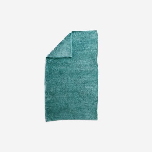 Serviette De Bain Microfibre Ultra Douce - Taille L - 80 X 130 Cm - Bleu