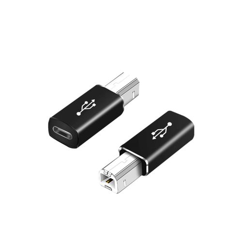 Adaptateur USB B à USB C, Connexion Téléphone Portable, Imprimante, Clavier Électronique, Tambour, Piano, Tablette USB C Type-c Femelle Vers Adaptateur MIDI