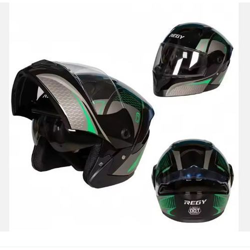 Casque De Moto - Regy - Noir