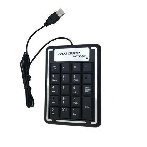 Clavier numérique pour ordinateur portable - Noir