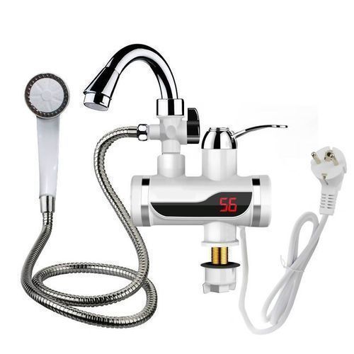 Chauffe-eau électrique Instantané LED Robinet De Chauffage Rapide Robinet Mélangeur Chaud