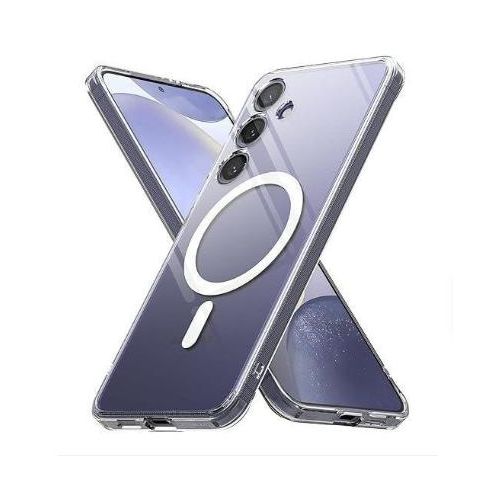 Coque Transparente Magsafe Compatible Pour Samsung Galaxy S25 - TRANSPARENT