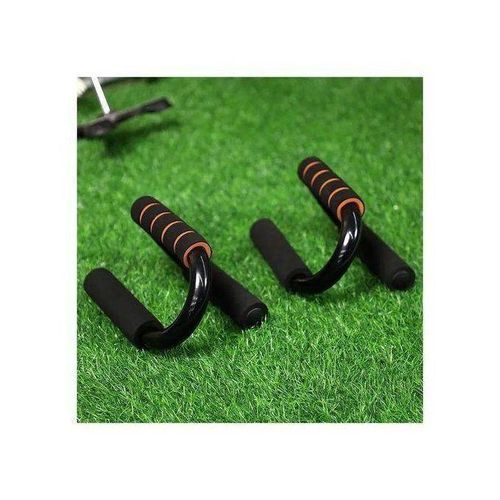 Barre de pompes, barres de pompes en forme de S, poignées de pompes, supports de pompes, planche de support de pompes, support de fitness antidérapant pour homme et femme, équipement