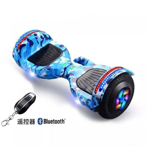 Vente en gros de trottinettes électriques à équilibrage 6,5 pouces pour enfants et adultes, hoverboard à équilibrage avec bluetooth et telecommande