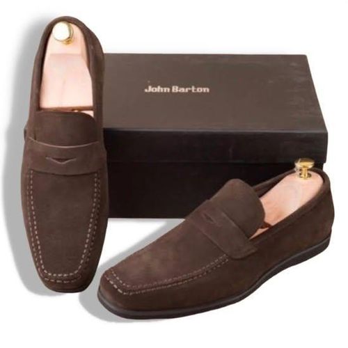 Mocassin Homme Class Daim-Marron