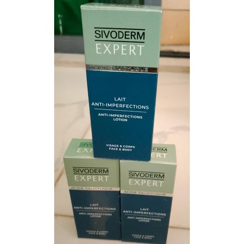 Lot de 3 lait anti imperfections sivoderm expert