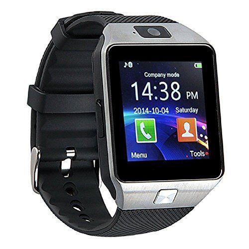 Montre Smart Watch Connectée Avec Puce - Carte Mémoire - Noir