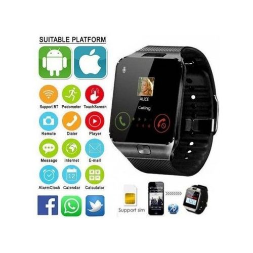 2030 Montre Connectée Bluetooth Avec Puce - Carte Mémoire - Camera