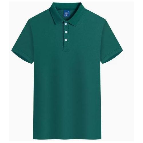 T-shirt col piqué manches courtes