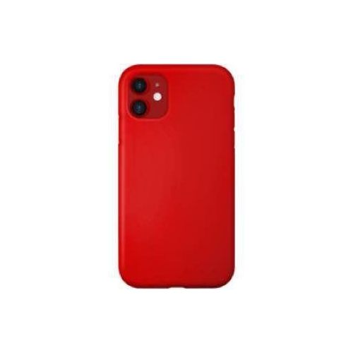 coque sillicone iphone 11 - rouge