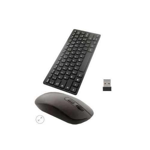 Ensemble De Clavier Et Souris Sans Fil, Portable, Bureau, Chlor2.4 G, 78 Touches, KM901