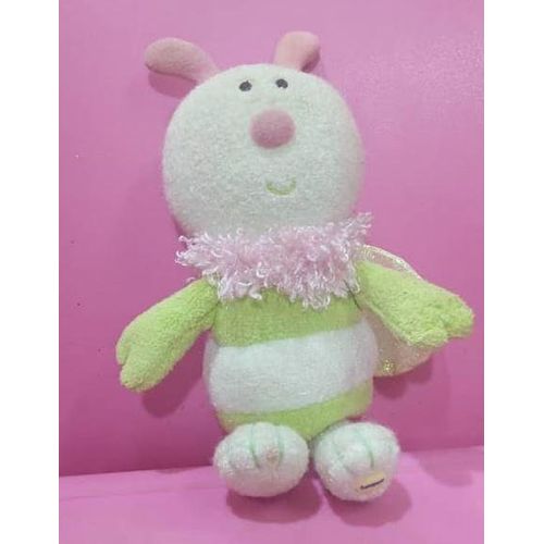 Doudou Peluche Abeille Blanche