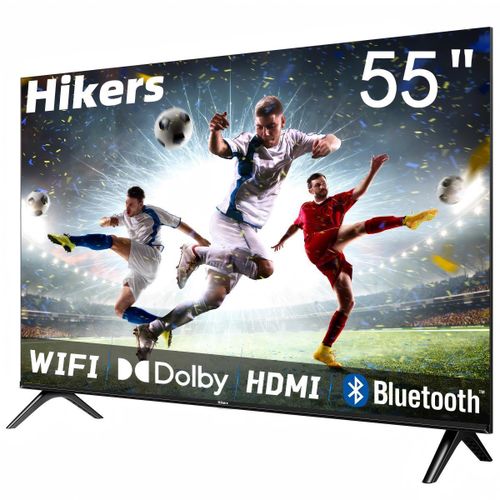 55 Smart TV Ultra HD 4K - WiFi - Youtube, Prime Video - Décodeur Intégré + Support Mural Offert
