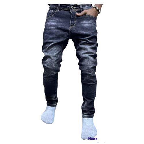 Pantalon Jeans Homme Noir