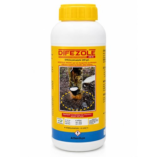 DIFEZOLE 250 EC – Fongicide Systémique Haute Performance Pour Hévéa
