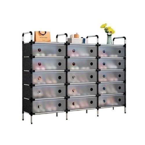 Meuble à chaussures modulaire / Étagère de rangement démontable