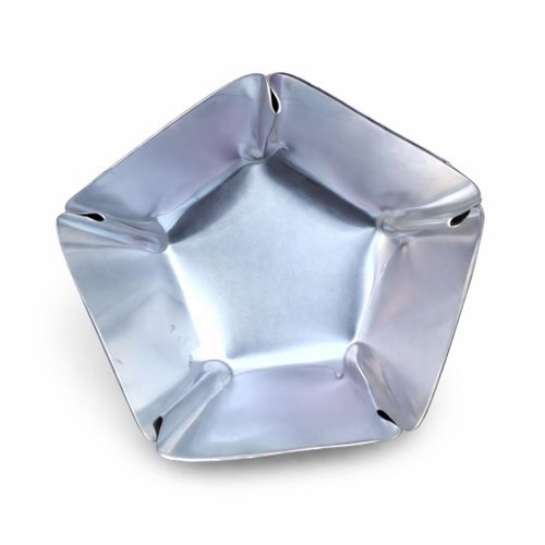 Lot De 12 Moules à Gâteau Métal – Forme Pentagone