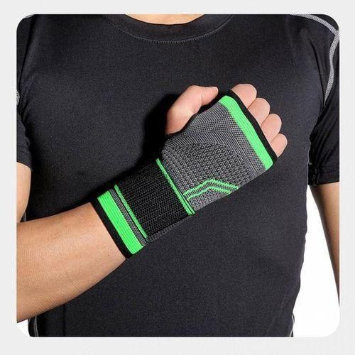 Protège-Poignet de Compression Sportif – Orthèse de Maintien Réglable – Soulagement Douleurs Articulaires, Entorses et Tendinites – Idéal Fitness et Musculation