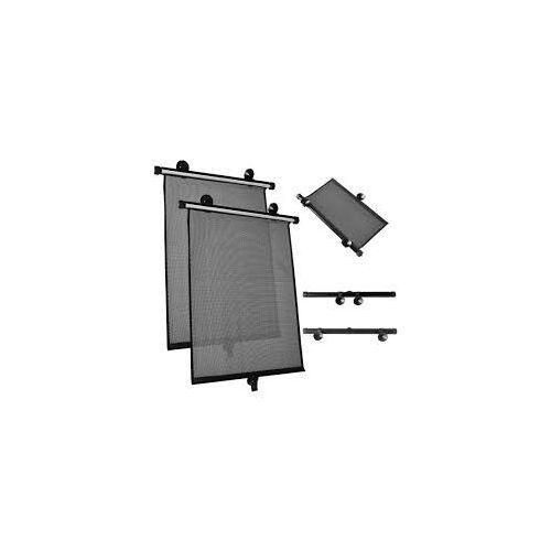 Lot De 2 Pare-soleil Pour Fenêtre Latérale De Voiture -Noir