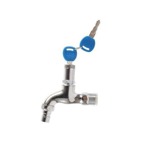 KIT DE 2 Robinet D'eau Extérieur Avec Serrure -Argent HD