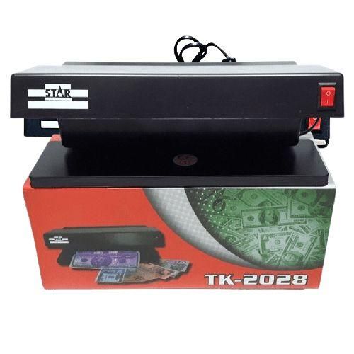 Détecteur de faux billets Star TK-2028 pour toutes les utilisations au bureau, dans les banques et les entreprises - Noir