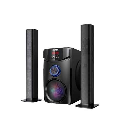 Woofer ALITOP SP-2507 - Home Cinéma & Chaîne HI-FI - Son Puissant & Basse Profonde - Noir
