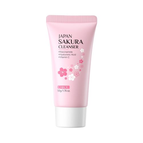 Nettoyant Visage Sakura 50g Nettoyage Profond Pores Invisibles