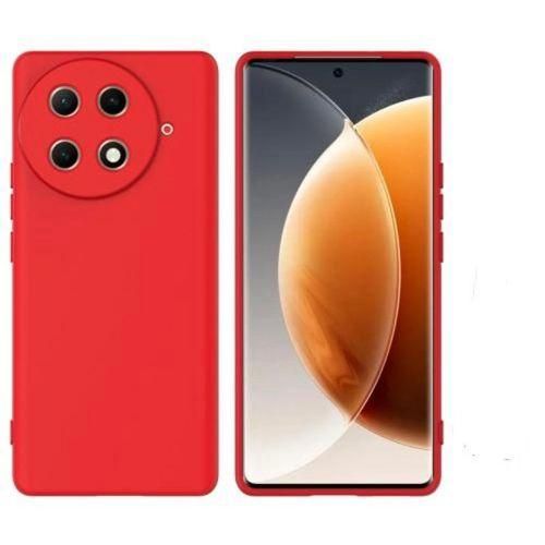 Coque en silicone compatible à Camon 30S Pro - Rouge