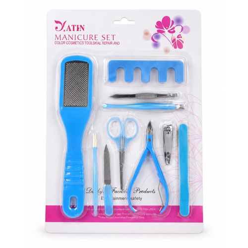 Kit de manucure et pédicure – 10 pièces