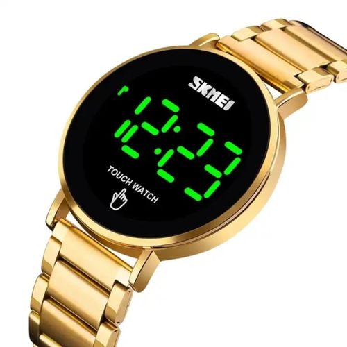 Montre Homme, Nouvelle Collection 1550, Montre Numérique De Bonne Qualité,Écran Led , En Acier Inoxydable