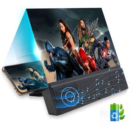 Amplificateur D'écran De Téléphone L13 -Bluetooth -18650mah-Noir