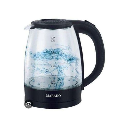 Boulloire électrique en acier inoxydable transparent