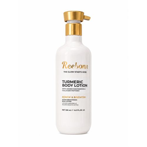 Turmeric Body Lotion 500 ml – Lotion Corps Hydratante au Curcuma & Collagène