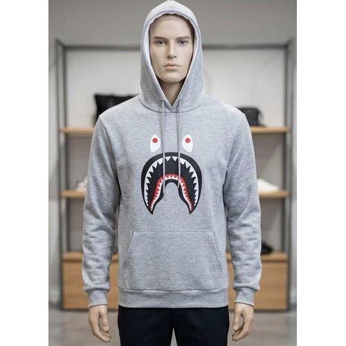 Pull à Capuche Pour Homme Automne Et Hiver - Gris