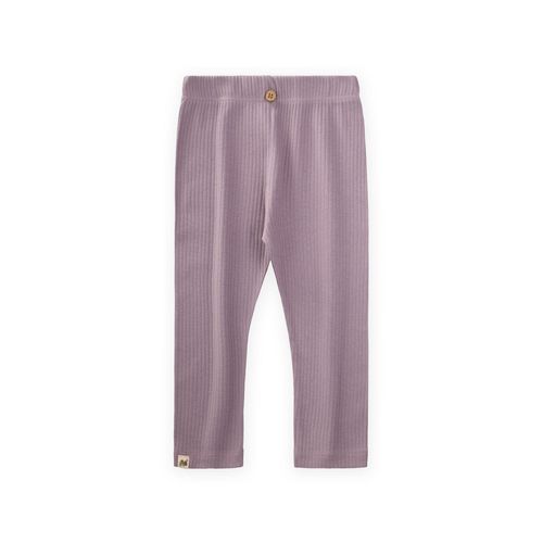 Leggings Bébé côtelés - Lilas