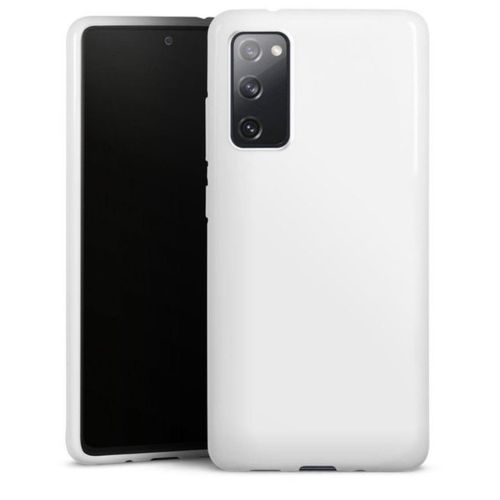 Coque Silicone Compatible Samsung S20 FE - BLANC