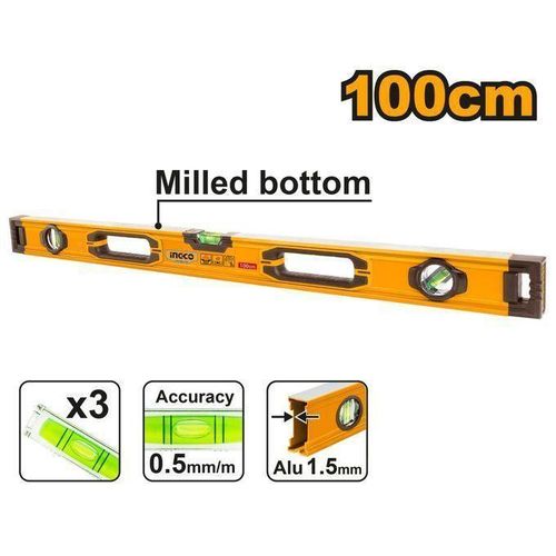 Ingco Niveau Maçon 100Cm Alu225