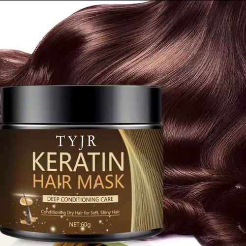 Masque Capillaire à la Kératine - Soin et Entretien des Cheveux - 60g