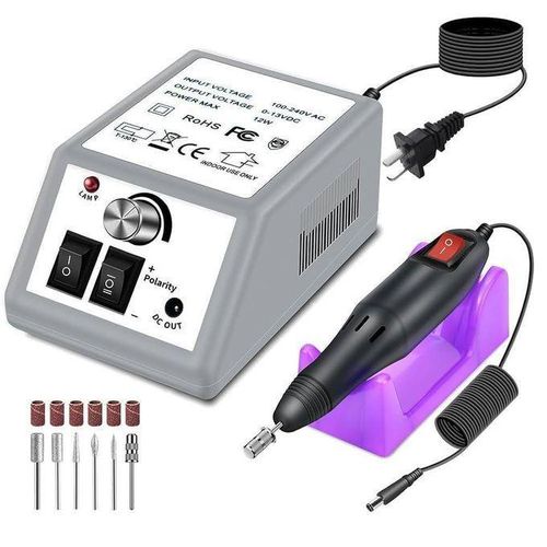 Ponceuse Électrique Professionnelle Ongles – Manucure & Pédicure NB