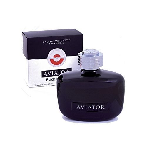 Aviator Black Leather Original Natural Spray Long Lasting Parfum For Men (Hommes) - EDP