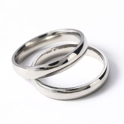 Bague Mariage Fiançaille Inoxydable