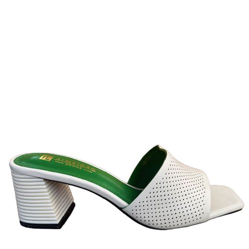 Sandales à Talon pour Femme - Blanc