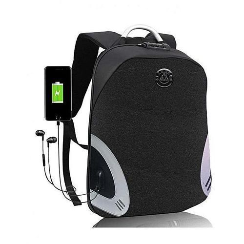 Sac A Dos Intelligent Avec USB Port - Antivol - Résistant A L'eau Compatible Ordinateur Portable