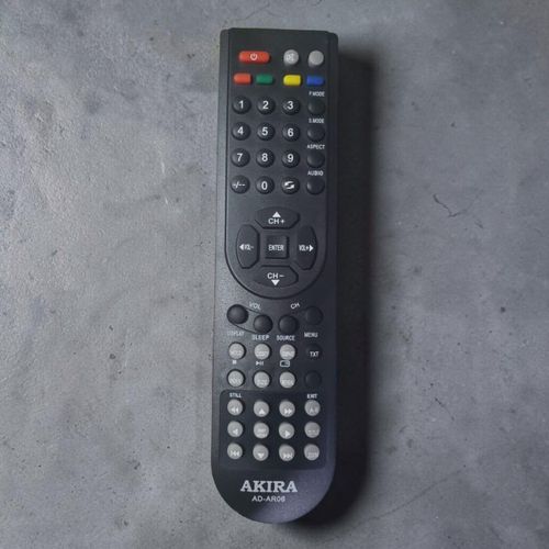 Télécommande AKIRA AD AR06 – Pour téléviseur et multimédia